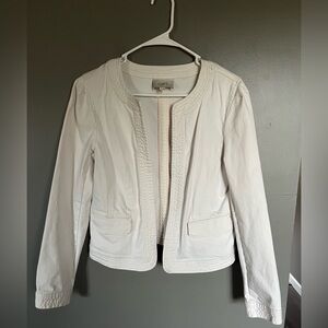 LOFT Women's Cream Jacket